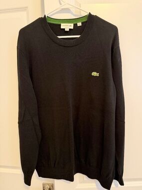 Lacoste Men Sweater Black XL